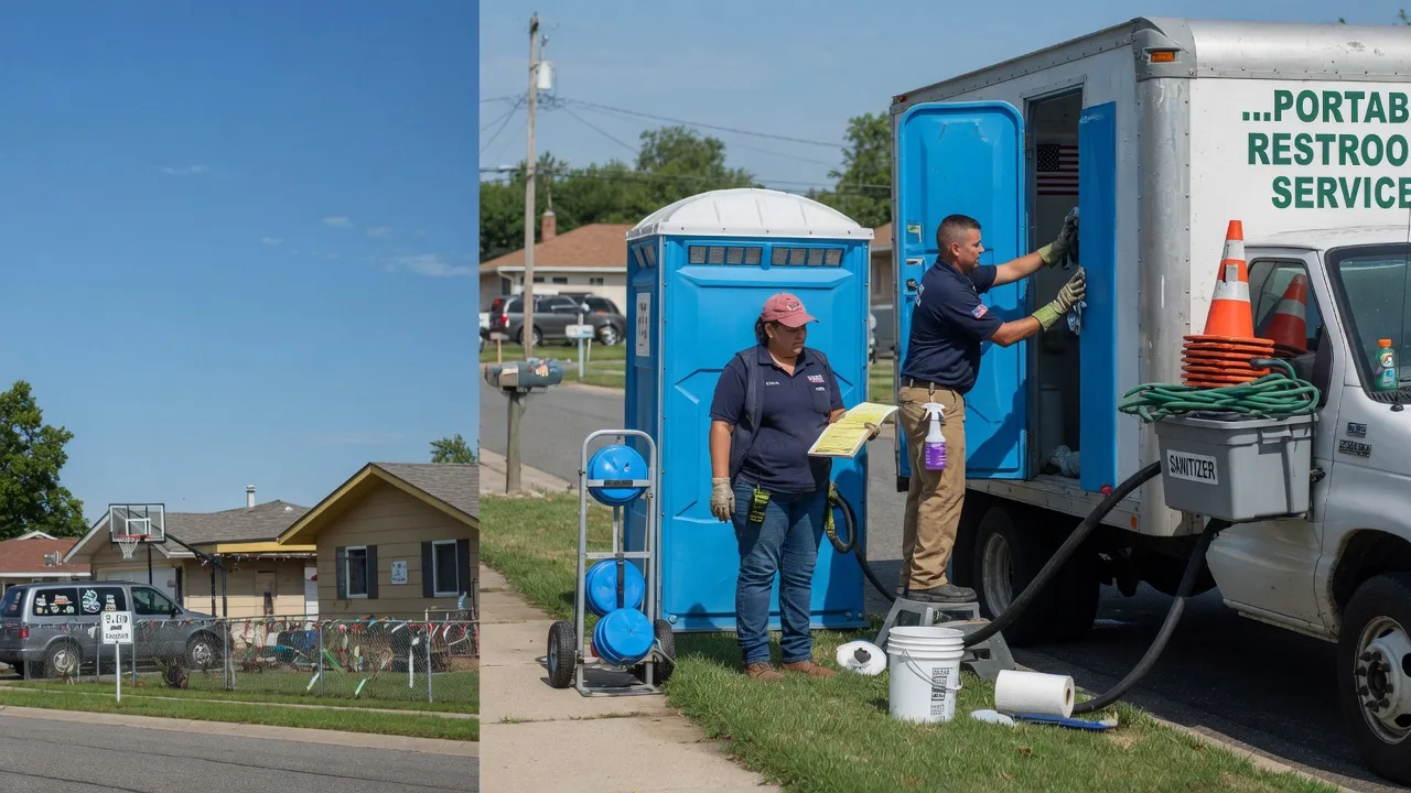 Portable Toilet Rental in Janesville, WI near me